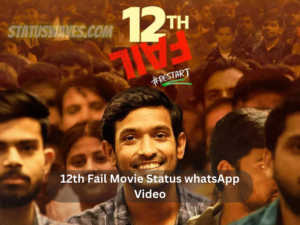 12th Fail Movie Status whatsApp Video