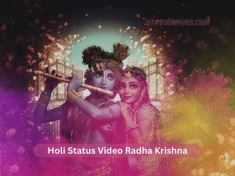 Holi Status Video Radha Krishna