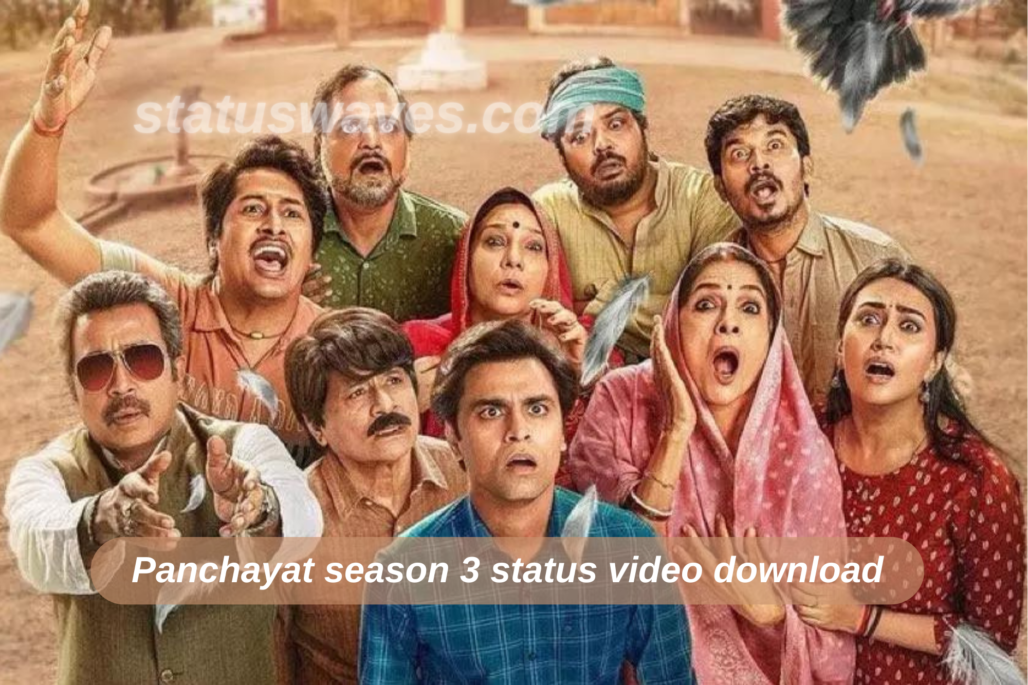 Panchayat season 3 status video download